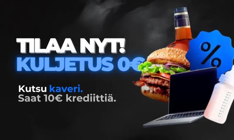 Eka kuljetus ilmaseks? Kyllä. 💙